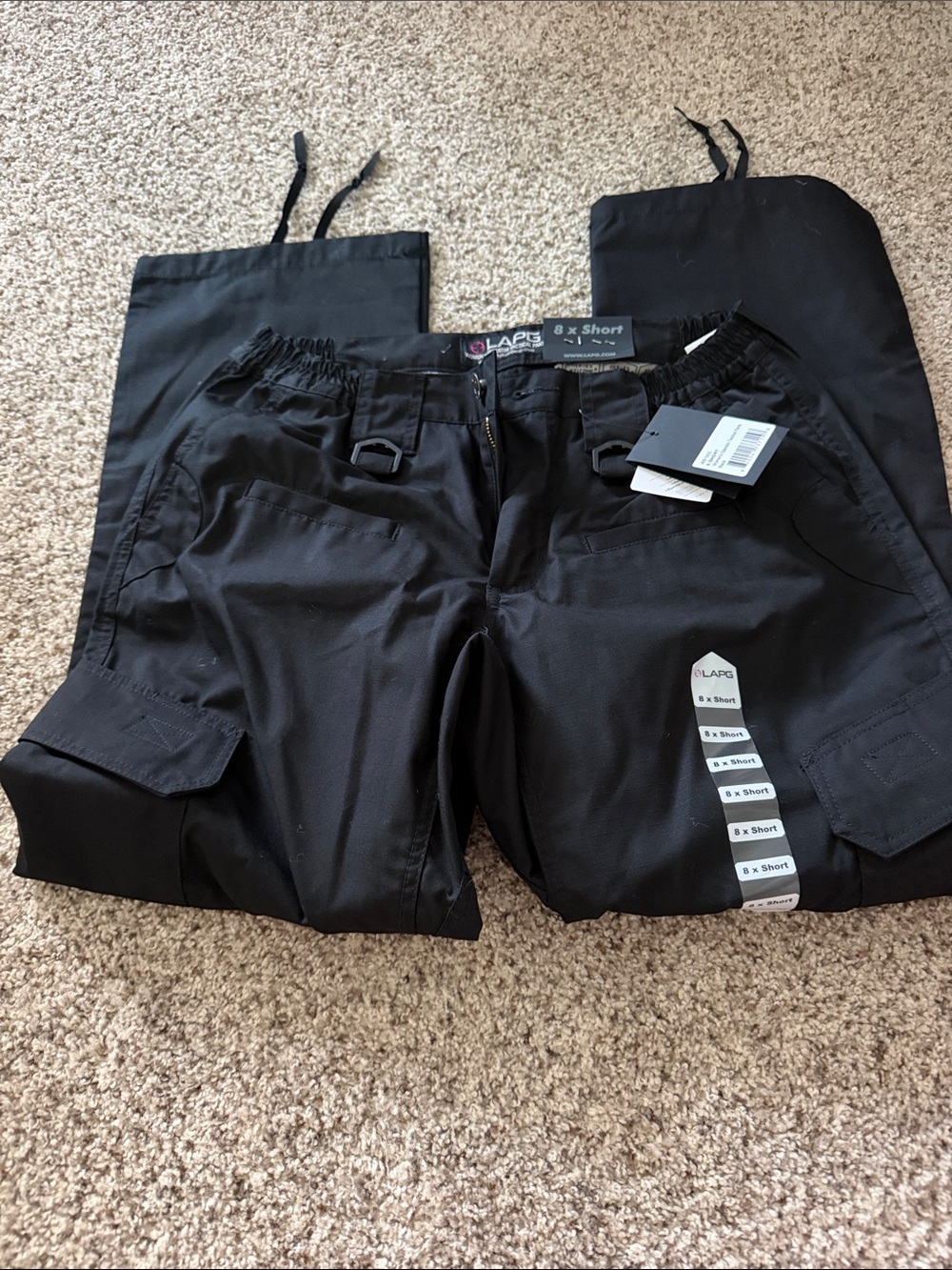 Women Black Tactical Pants - Durable Utility Style